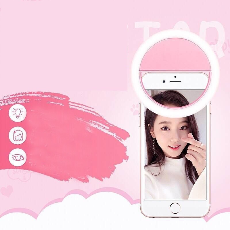 2pcs Fill Light Mobile Phone Beauty Photography Light Ring Line Live Selfie Fill Light Charging Usb
