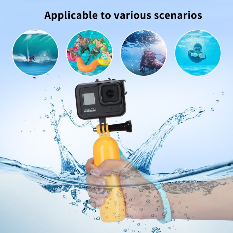Gopro Accessories Gopro Buoyancy Rod Hand-held Self Timer Rod round Bottom Buoyancy Rod Hand-held Self Timer Rod