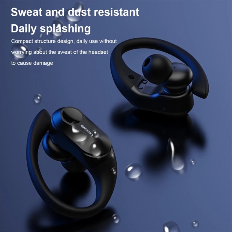 Lenovo LP75 TWS 5.3 Earphones Bluetooth Wireless Sports Headphones LED Digital Display HiFi Stereo Noise Reduction Earbuds