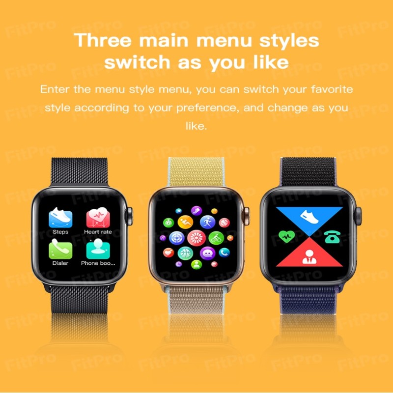 2023 Smart Watch Series 7 Smartwatch X7+MAX Men Dial Call Smart Watch Tracker Health Sport Tracker Women Watch X8 MAX IWO13