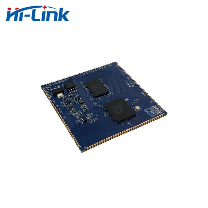 Free Shipping Hi-Link 10pcs/lot GbE Gigabit Ethernet Router module with MT7621A chipset HLK-7621