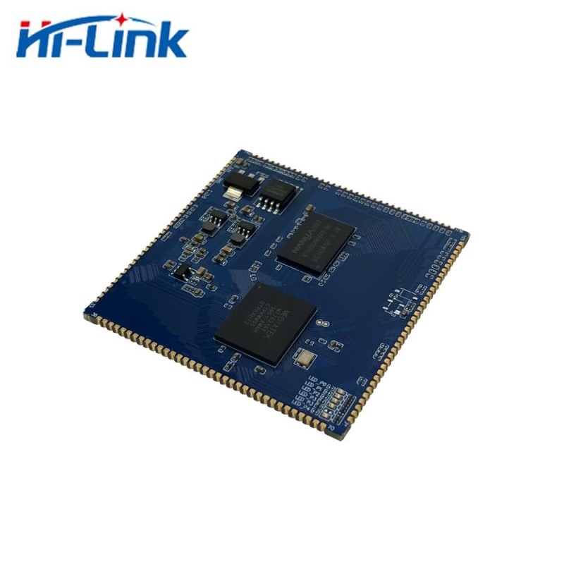 Free Shipping Hi-Link 10pcs/lot GbE Gigabit Ethernet Router module with MT7621A chipset HLK-7621