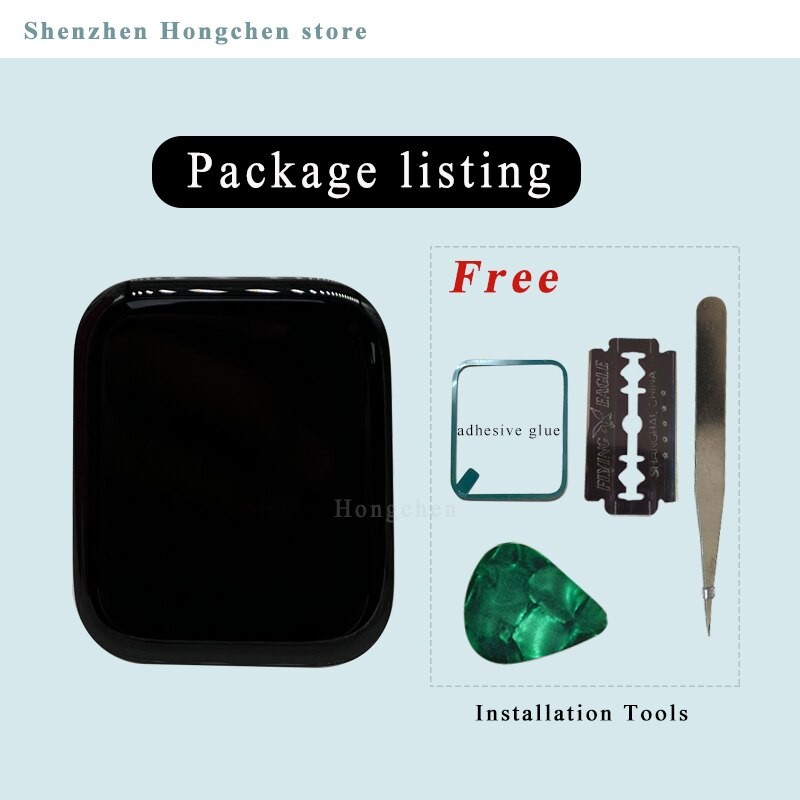 For apple watch Series SE 5 4 LCD Display Touch Screen OLED Digitizer Assembly iwatch 1 2 3 LTE GPS 38mm 42mm 40mm 44mm original