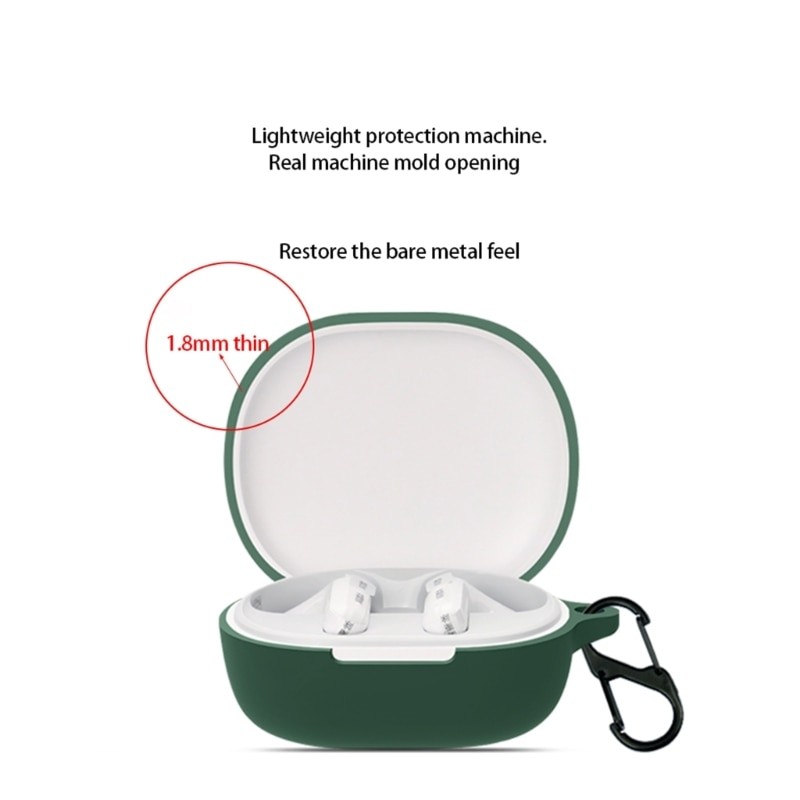 Protective Carrying Cases for Red-mi Buds 4 Lite Earphone Dustproof Protector Washable Charging-Boxes Sleeve Anti-scratch Cover