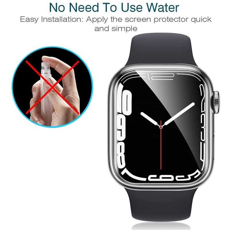 Screen Protective Film Apple Watch TPU Film TP HD Soft Film Protective Film for IWatch 7