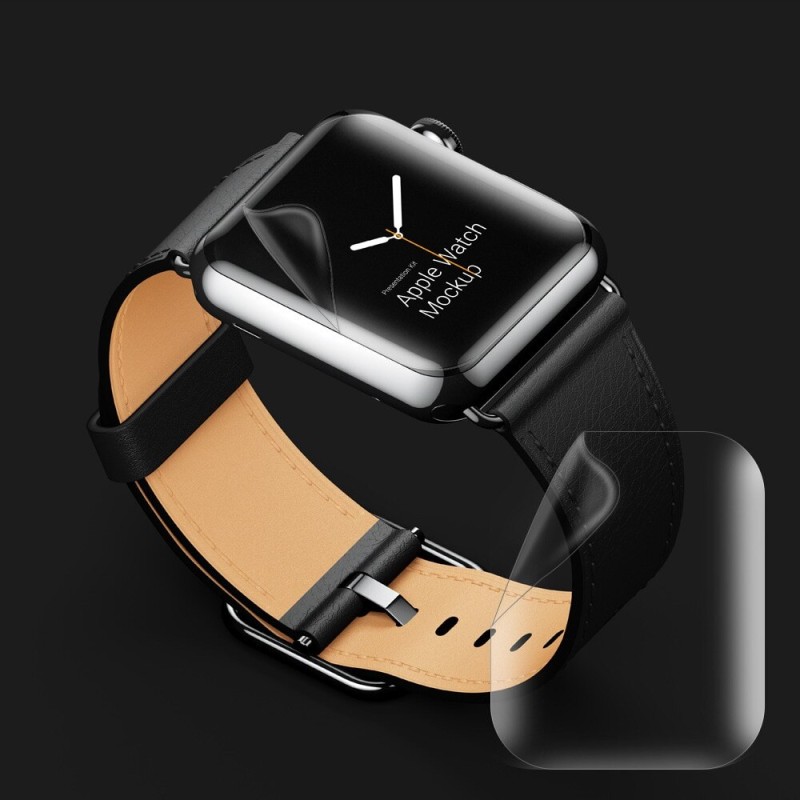 Screen Protective Film Apple Watch TPU Film TP HD Soft Film Protective Film for IWatch 7