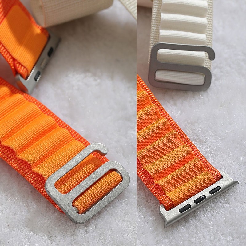 Alpine Loop Nylon Sport Strap for Apple watch band Ultra 49mm 45mm 41mm 44mm 40mm bracelet correa iwatch series 8 7 SE 6 5 4 3