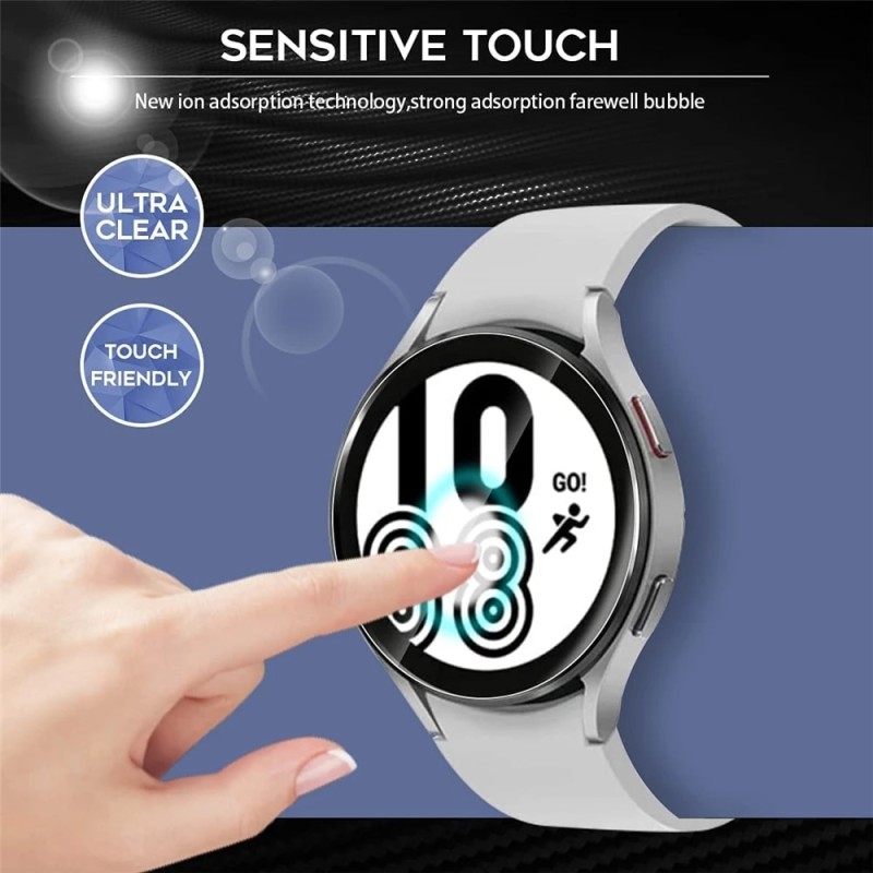 9H Tempered Glass for Samsung Galaxy Watch 4 40/44mm Classic 42/46mm Watch 3 41/45mm Anti Scrach Film HD Screen Protectors