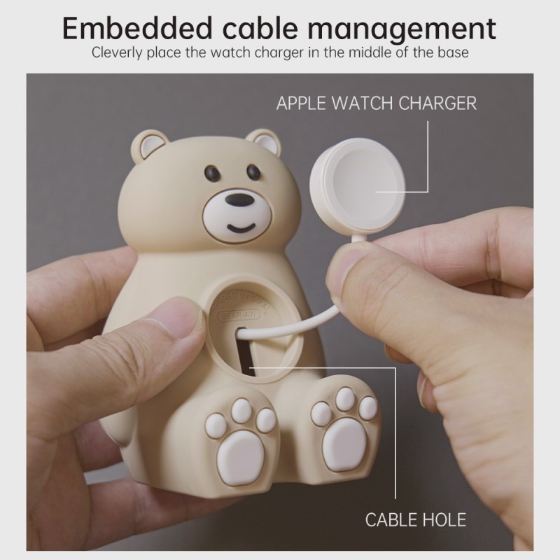 Charging Stand for Apple Watch SE 8 7 6 5 4 2 iWatch Charger Station Smart Watch Accessories