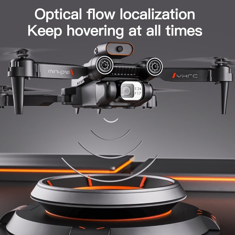 Drone Folding Hd Real-time Aerial Photography Optical Flow Positioning Long Endurance Anti-collision All Around Obstacle Avoidan