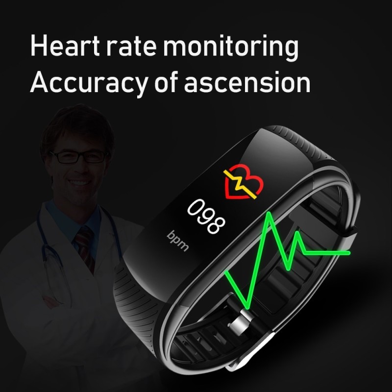 Smart Bracelet Blood Pressure Monitor Men Women Waterproof IP67 Heart Rate Monitor Smart Band Watch Fitness Tracker Bracelet