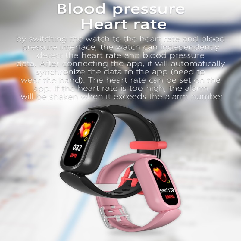 2022 Kids Smart watch Men Women Waterproof Kids Smart band Sleep Sport Fitness Heart Rate Monitor  band For Android Ios T16
