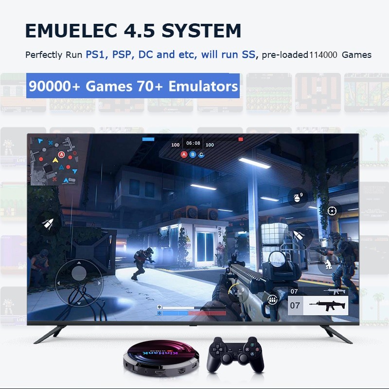 Retro Game Console for SS/PSP/DC 90000+ Games Super Console X Max WiFi Mini TV Kid Video Game Box Support Wireless Controllers