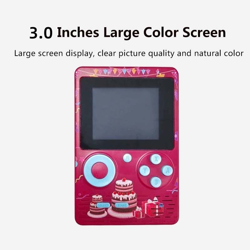 400 IN 1 Retro Video Game Console Handheld Game Player Portable Pocket TV Game Console AV Out Mini Handheld Player for Kids Gift