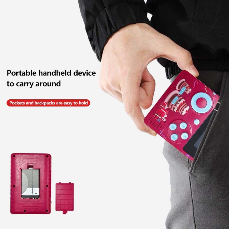 400 IN 1 Retro Video Game Console Handheld Game Player Portable Pocket TV Game Console AV Out Mini Handheld Player for Kids Gift