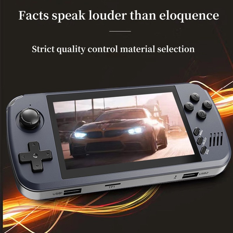 2023 new X39pro 4.3 inch IPS screen handheld video game console X39 vintage game PS1 supports wired controller