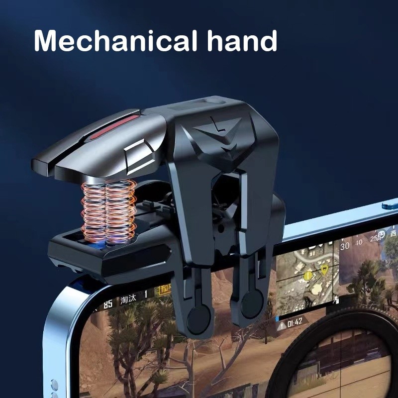 Six finger linkage chicken eating artifact game controller chicken eating auxiliary button