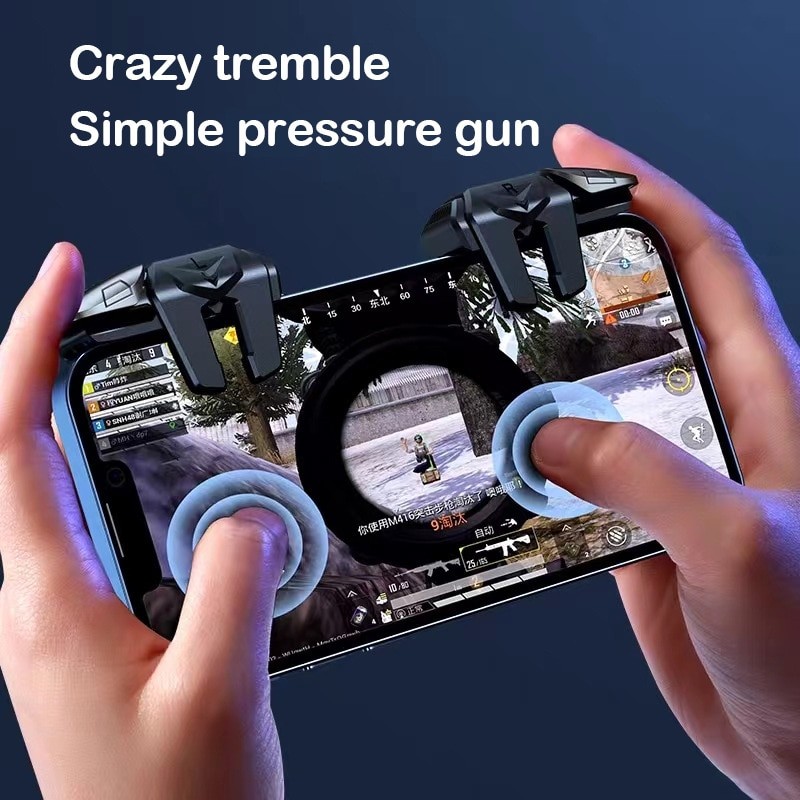 Six finger linkage chicken eating artifact game controller chicken eating auxiliary button