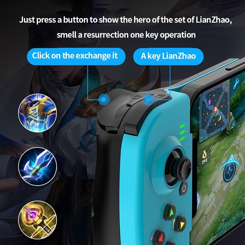 Gamepad Android for Apple Eat Chicken Stretch wireless Bluetooth phone directly connected to gamepad