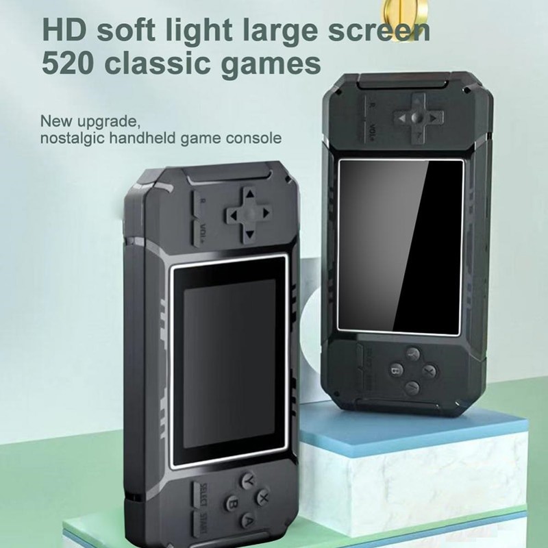 S8 handheld game console retro nostalgic mini 520 game children single and double 520sup video game console