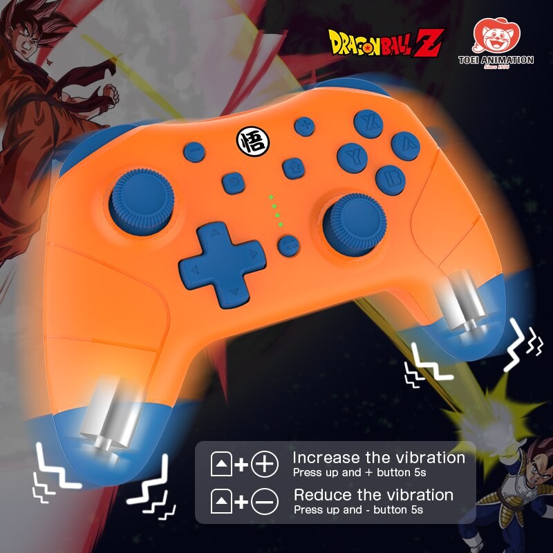 IINE Gen4 Wireless Bluetooth NFC Orange Pro Controller Support Amiibo Compatible Nintendo Switch/Lite/Oled