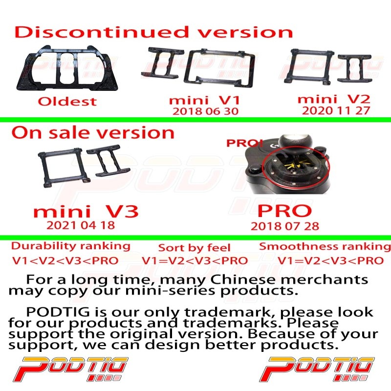 Ã£â‚¬ÂPODTIGÃ£â‚¬â€˜For Logitech G27 logitech G29 G25 G920 G923 Gear Shifter Mod Improve feel SIMRACING sim racing