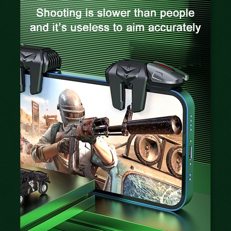 For PUBG Mobile Controller Auto High Frequency Click Mobile Trigger for PUBG/Fortnite and Gaming Joysticks for Android iOS Phone