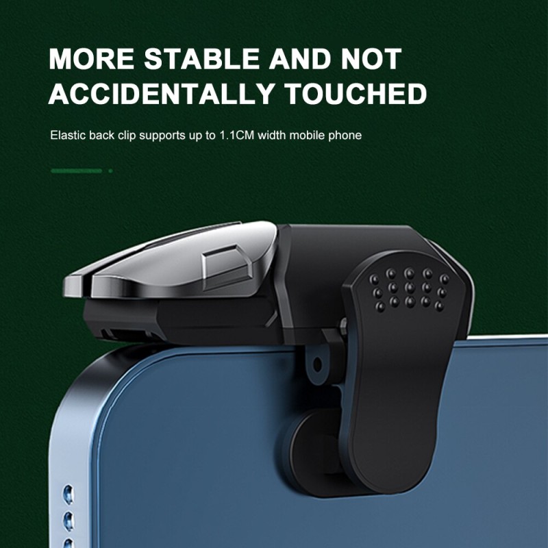 For PUBG Mobile Controller Auto High Frequency Click Mobile Trigger for PUBG/Fortnite and Gaming Joysticks for Android iOS Phone