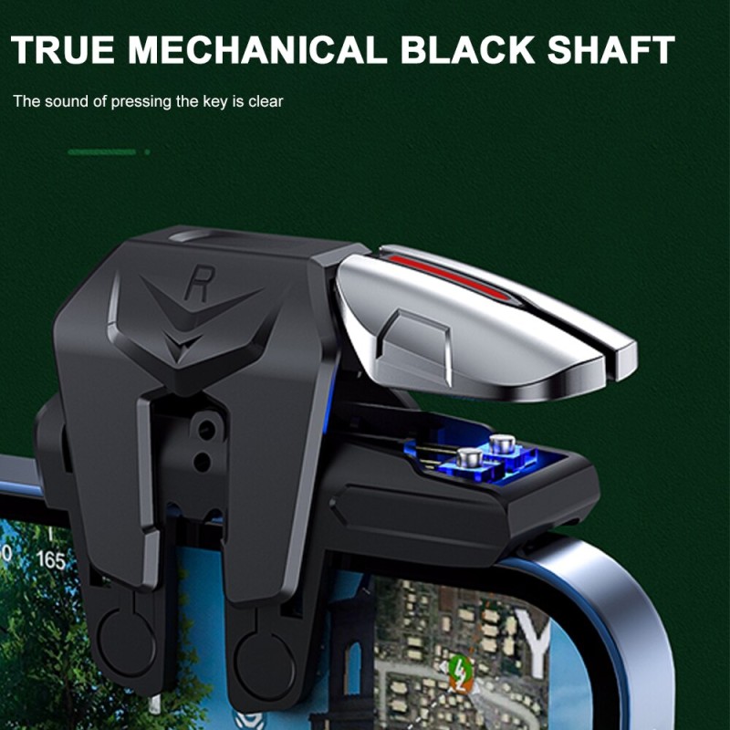 For PUBG Mobile Controller Auto High Frequency Click Mobile Trigger for PUBG/Fortnite and Gaming Joysticks for Android iOS Phone