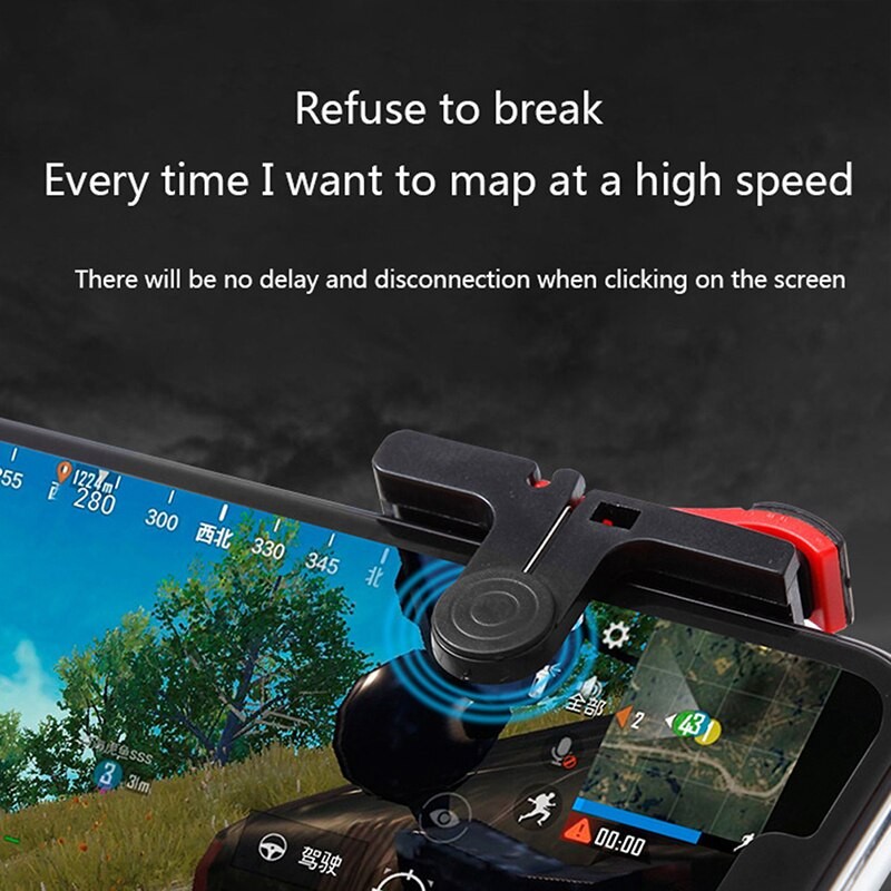 Mobile Game Controller Gamepad plastic keypads Phone Joystick Sensitive Shoot and Aim Triggers mobile controller