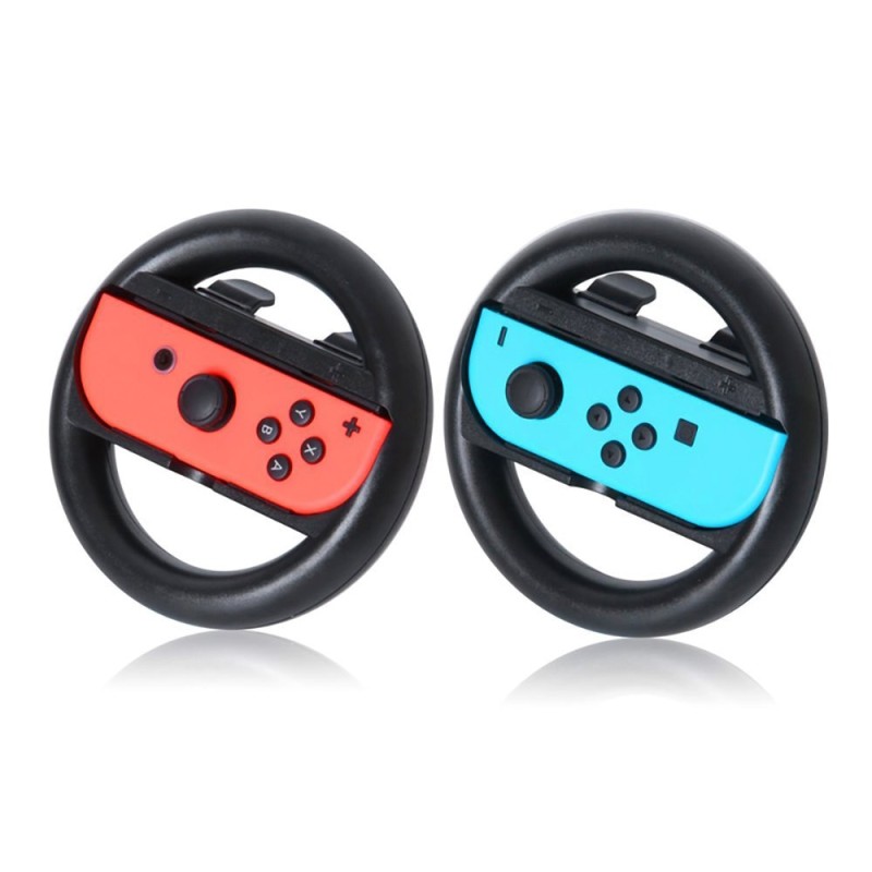 Yoteen 2Pcs Joy-Con Wheel for Nintendo Switch Racing Game Wheel Controller NS Joy-Con Grip Cart Holder