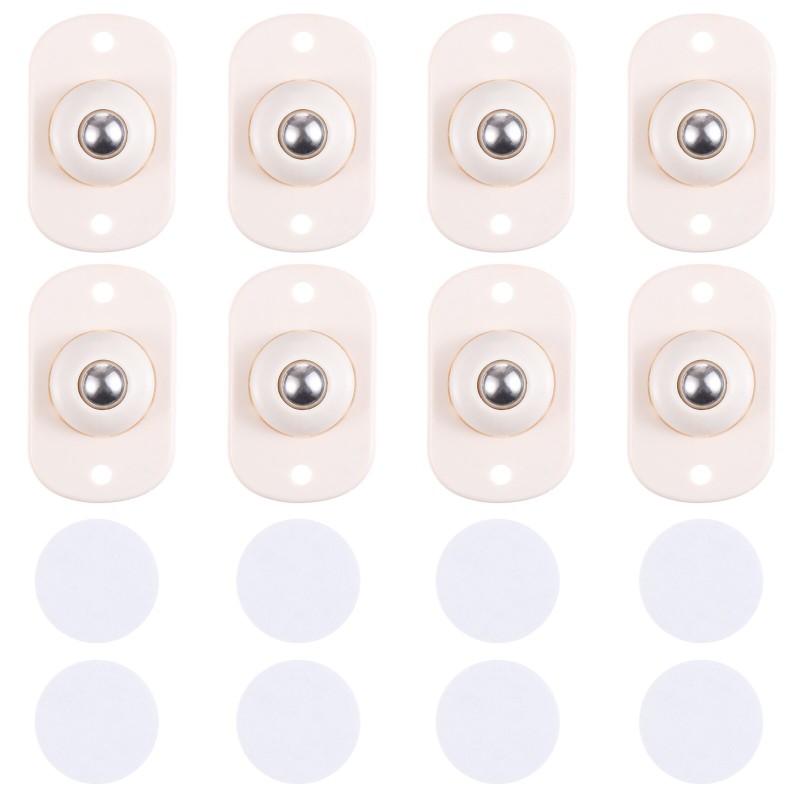 Wheels Caster Furniture Wheel Adhesive Storage Self Casters Box Sticky Case Moving Mini Pulley Heavy Swivel Tool Dolly Roller