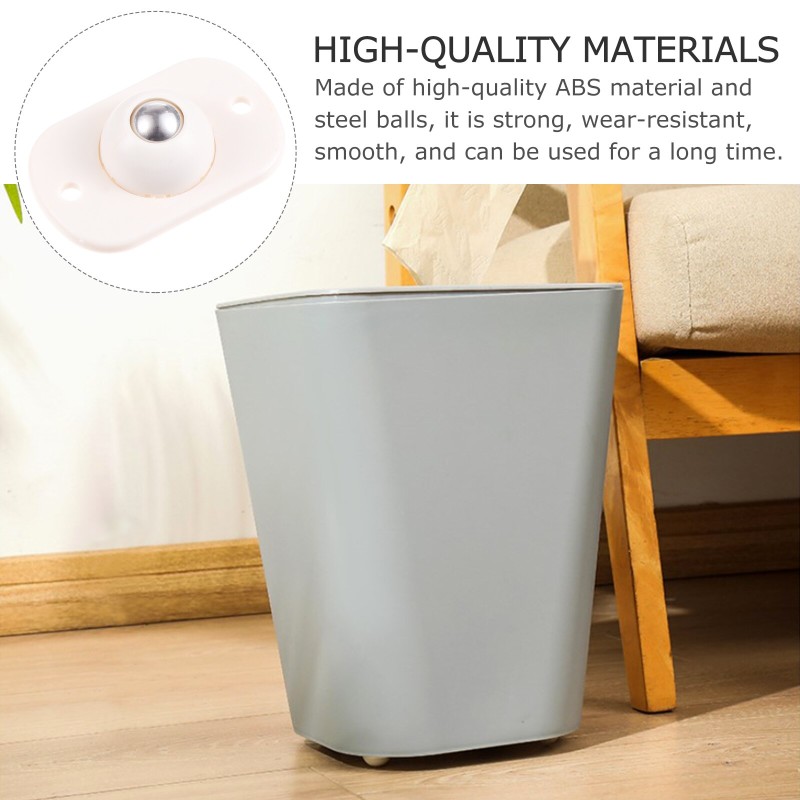 Wheels Caster Furniture Wheel Adhesive Storage Self Casters Box Sticky Case Moving Mini Pulley Heavy Swivel Tool Dolly Roller