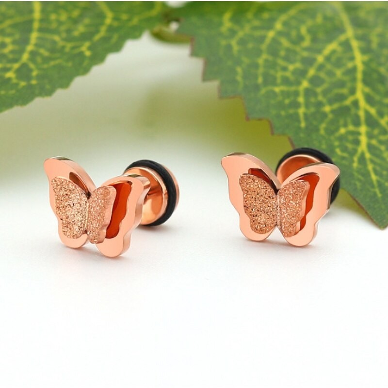 Butterfly Design Earrings Earrings Elegant Fashion Women Jewelry Girl Gifts Nice LL777
