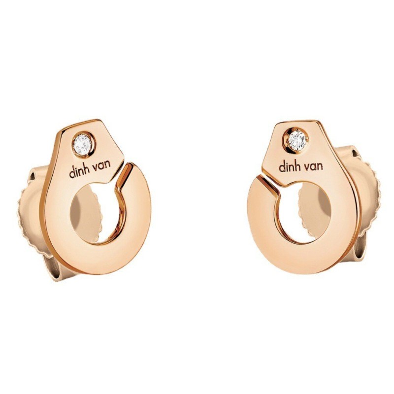 925 Silver Handcuffs 18K Gold Stud Earrings French Luxury Famous Brand Designer Ladies Charm Party Gift Wholesale Free Shipping