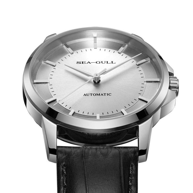 2022 Seagull Men's Automatic Mechanical Watch Simple Business Men's Belt Waterproof Sapphire Watch relogio masculino 819.12.6066