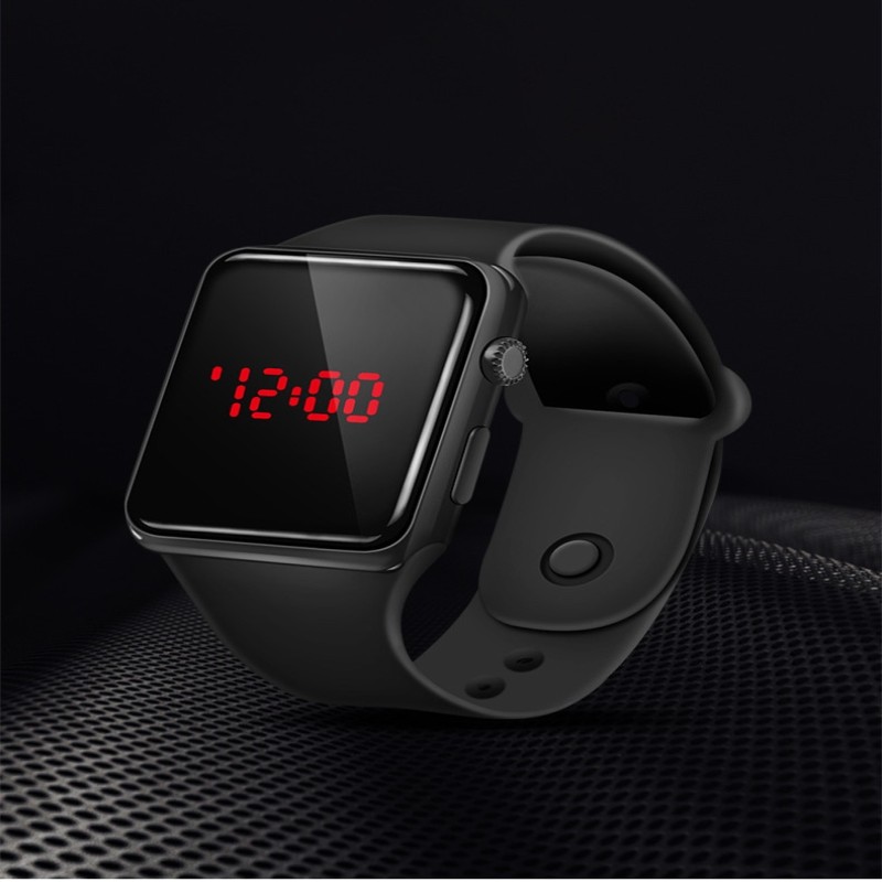 Sports Watch For Women And Men Electronic LED Digital Watch Fashion Casual Simple Silicone Female Watch Electronic Clock