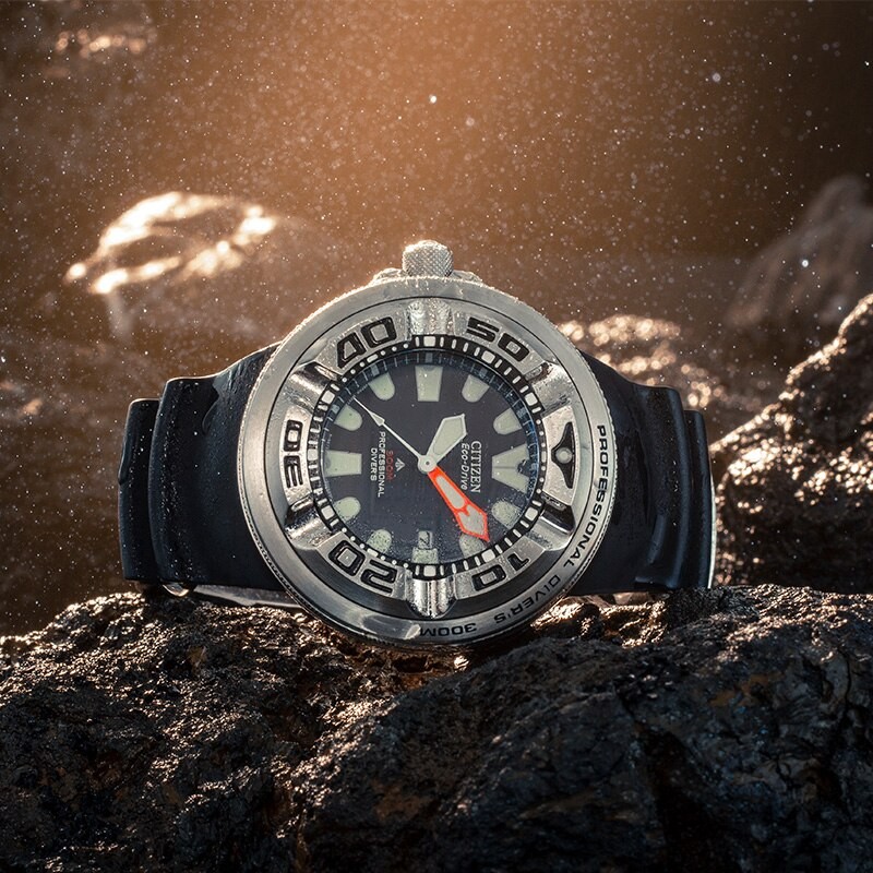 CITIZEN Watch Men Little Monster Fashion Men's Sports Diving Watch Luxury Men Stainless Steel Watch Men's Business Casual Watch