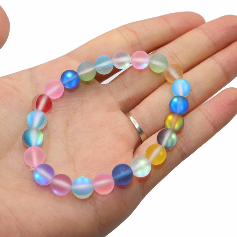 7 Chakra 6 8 10 12 MM Natural Stone Bracelet Men Crystal Glass Healing Balance Beads Reiki Buddha Prayer Yoga Bracelet Women