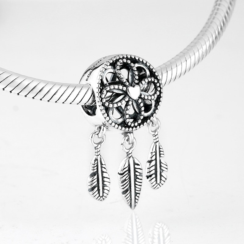 Hot 925 Sterling Silver Bead Openwork Sweet Hearts Crown Charms Beads Fit JIUHAO Bracelets Bangles DIY Womens Jewelry