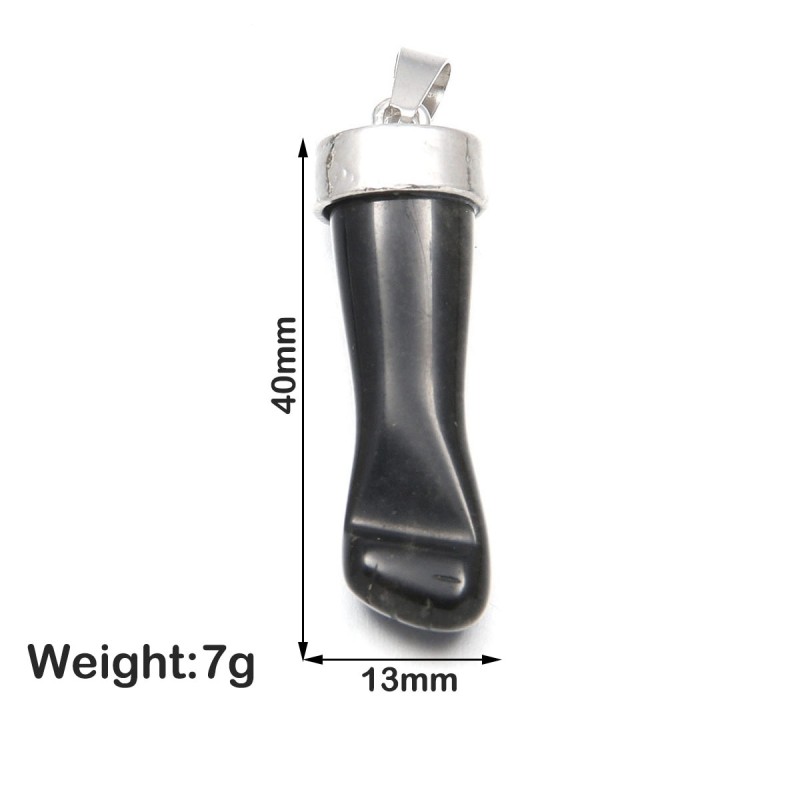 Stone Pendants &amp; Necklace 15 Colors Natural Quartz Pendants for Jewelry Making Supplies Charms DIY necklace accessories