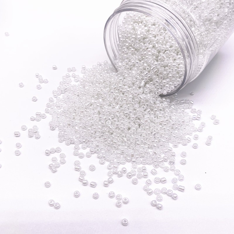 200-1000pcs 2/3/4mm Austria Crystal Round Hole Bead Solid Color Czech Glass Seed Spacer DIY Beads For Kids Jewelry Making