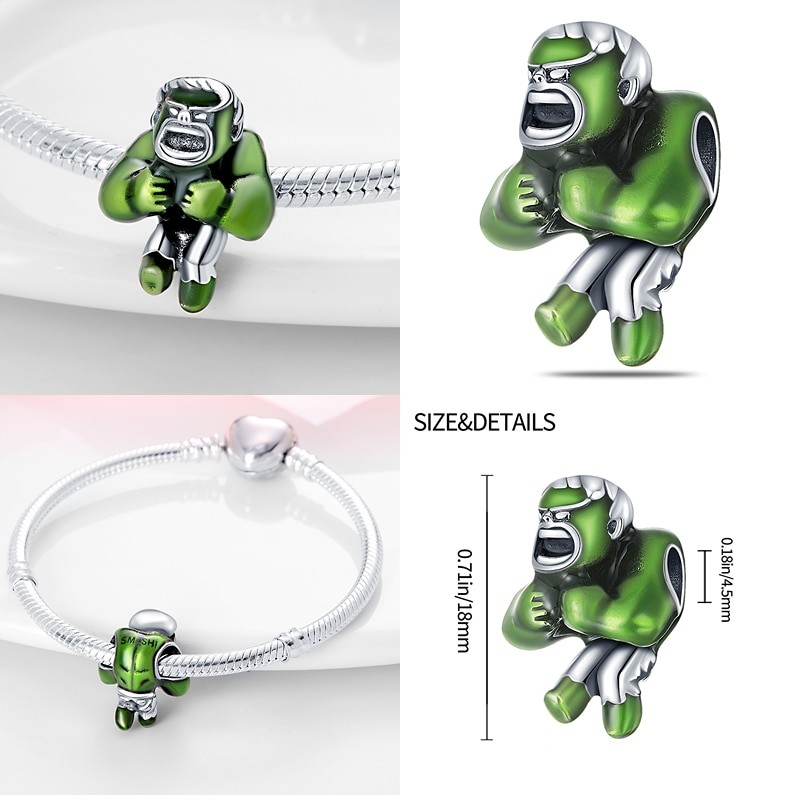 Marvel 2023 New galaxy Disney 925 Sterling Silver Charm Fits Original Pandora Bracelet Pendant Necklace Charms Beads jewelry