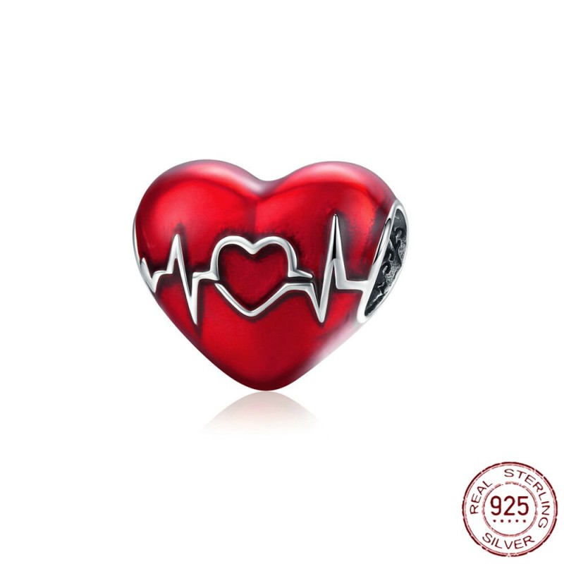 2022 New Charm 925 Sterling Silver Love Heart Girl Boy Beads Bead Fit Original Pandora Bracelet Snake Chain Beaded Women Gift