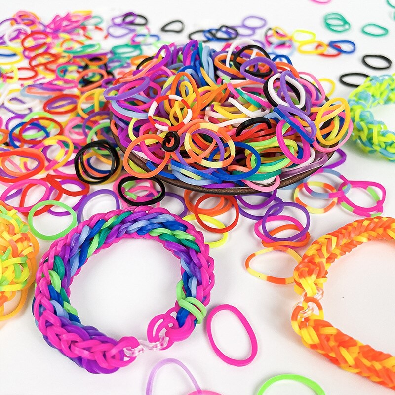 2023New Loom Rubber Bands Charms DIY Bracelet Best Friend Bracelets For Bracelet Necklace Jewelry Making Creative Children Gifts