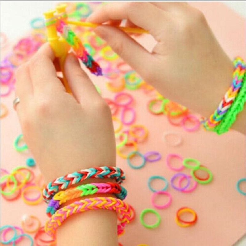 2023New Loom Rubber Bands Charms DIY Bracelet Best Friend Bracelets For Bracelet Necklace Jewelry Making Creative Children Gifts