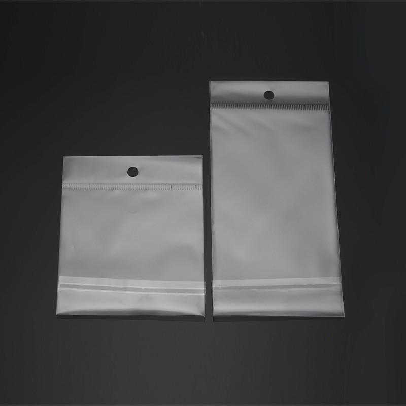 50pcs Transparent Self Sealing Poly OPP Plastic Bags Jewelry Gift Packing Self Adhesive Cookie Candy Packaging Cellophane Bag