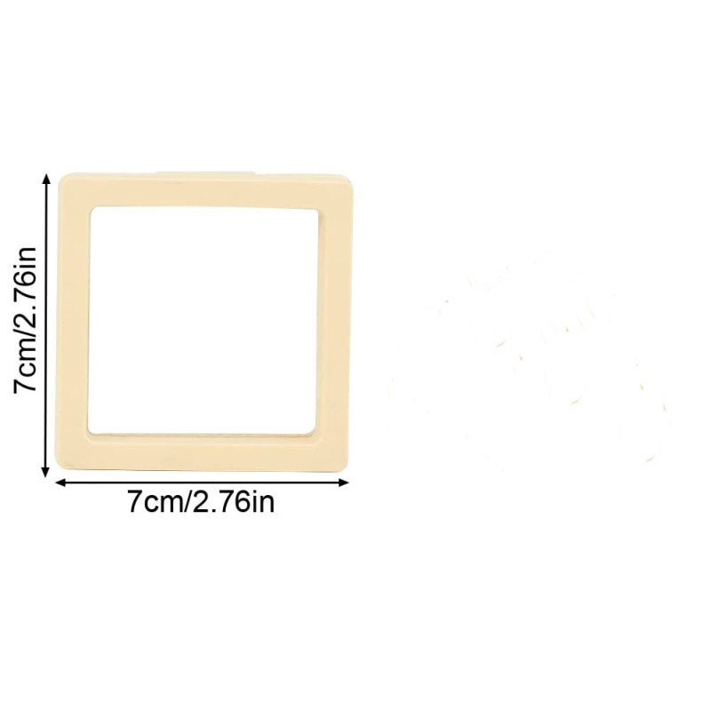 3pcs Dustproof Thin Film Jewelry Storage Box for Display Necklace Bracelet