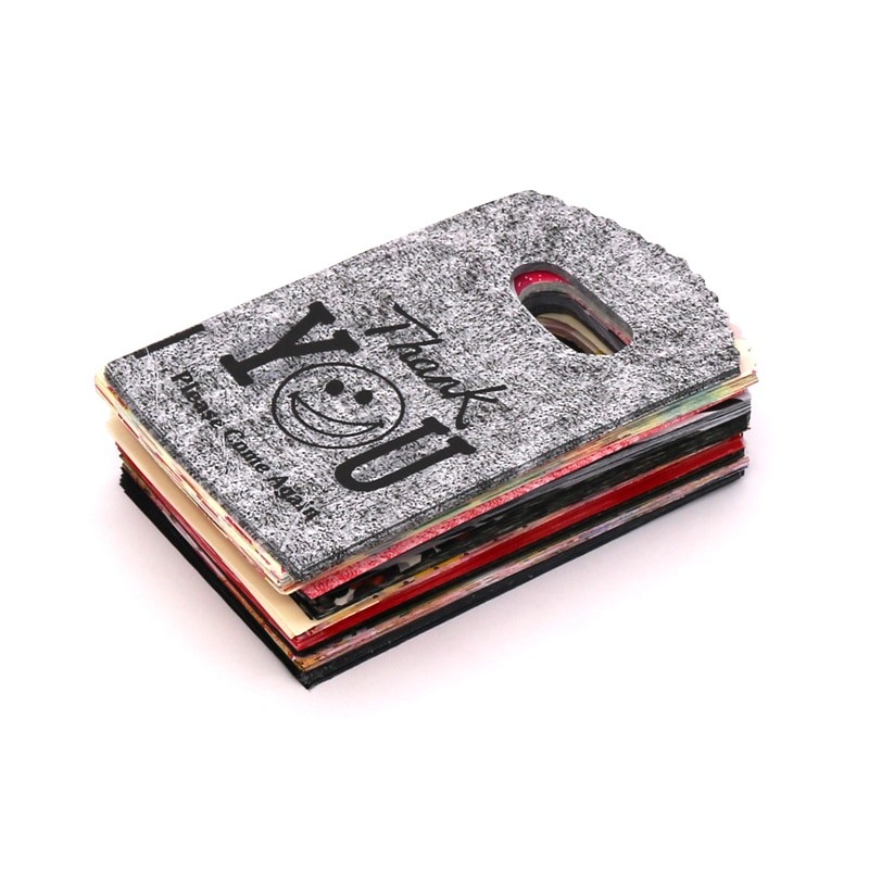 50Pcs/Lot Multi Designs Small Plastic Bag 9x15cm Boutique Gift Bag With Handle Nice Charms Earrings Jewelry Packaging Bags