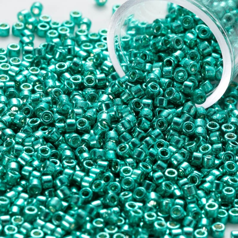 10G/Tube 1200pcs Metallic  2MM Glass Beads Japan Pearls Gold Silver Color  Hand Embroidery Luxurious Style